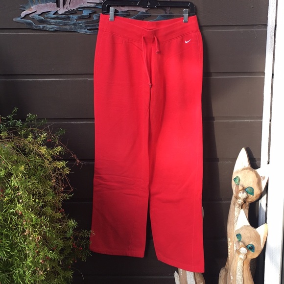 Nike Pants - Nike Red Sweats